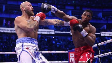 Anthony Joshua knockouts Robert Helenius in 7th round, his first ...