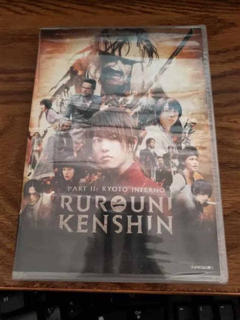 RUROUNI KENSHIN: PART II - Kyoto Inferno DVD Factory Sealed $11.49 - PicClick