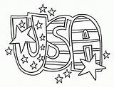 Usa Coloring Pages Printable sketch template