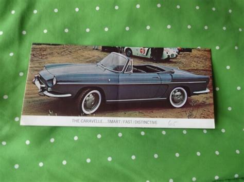 1965 renault Caravelle original sales brochure used rare | eBay