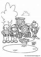 Bob The Builder Coloring Pages  Educational Fun Kids sketch template