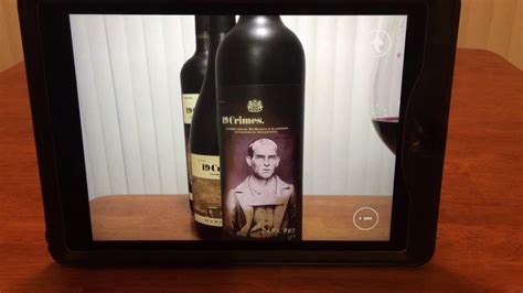 19 Crimes Wine Augmented Reality - YouTube