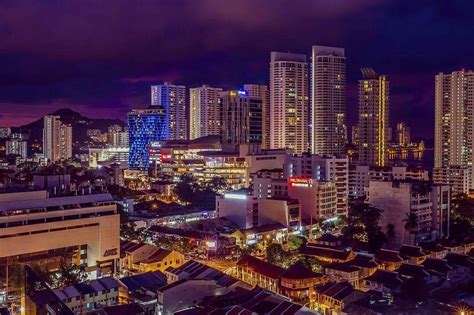 AsianTowers: Stunning Skyline of Penang Island