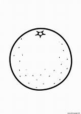 Free Fruit Orange S3916 Coloring Page Printable sketch template