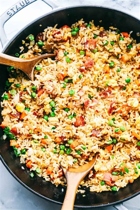 EASY BACON FRIED RICE - Mommy Nancy #Dinner #Vegan #Dessert #Chicken # ...