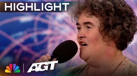 Susan boyle s first audition simon s most memorable auditions agt 2023 ...