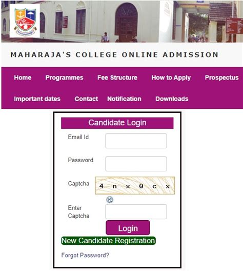 {maharajas.ac.in} Maharajas College Admission 2025-26 Form Last Date, UG, PG Chance List, Allotment