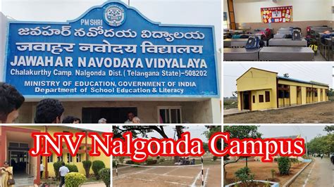 Navodaya Vidyalaya Full Campus tour|JNV Nalgonda|Classrooms,Hostel,Mess,Staff Quarters#viral# ...