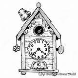 Clock Coloring Pages  Free & Printable sketch template