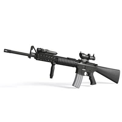 m16a4 assault rifle m16 3ds