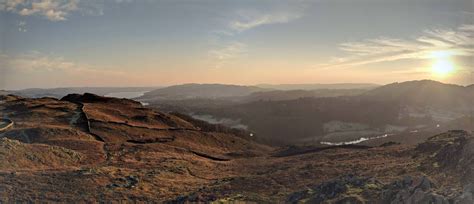 Sunset in Ambleside, Lake District [5999x2591] : r/EarthPorn