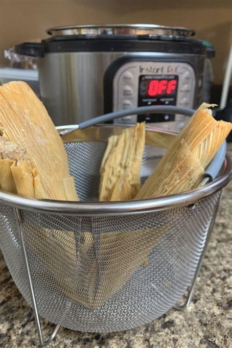 How to Reheat Tamales in the Instant Pot - Margin Making Mom®