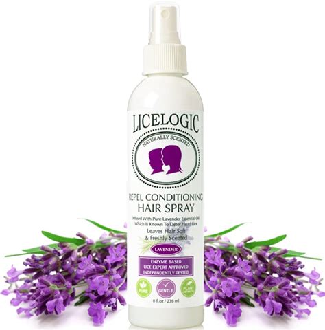 Buy LiceLogic Head Lice Prevention Spray | Non Toxic for Kids Safe for Daily Use | Repels Super ...