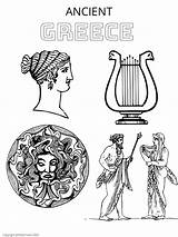 Free Printable Ancient Greece Coloring Pages — 3 Kids Travel sketch template