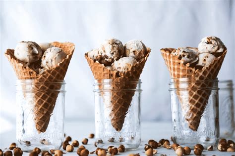 probablybaking.com | Hazelnut ice cream, How to roast hazelnuts, Ice cream