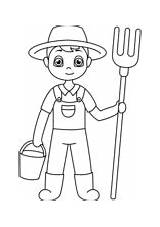 Farmer coloring pages  Free Coloring Pages sketch template