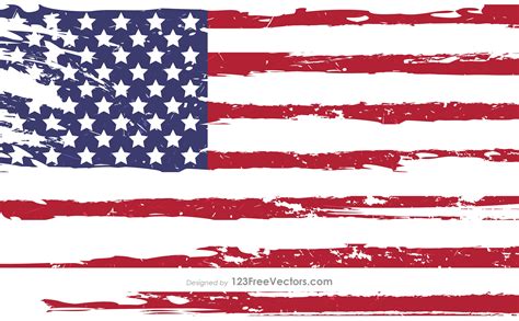 American Flag Vector Ai at Vectorified.com | Collection of American ...