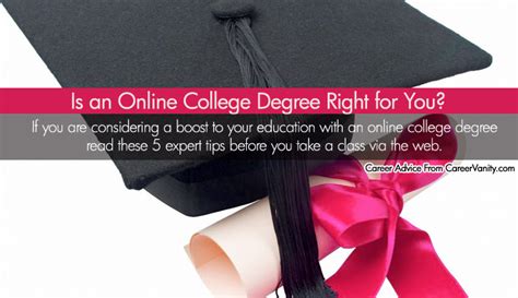 Online College Degree Programs: Should You Pursue Your Online College ...