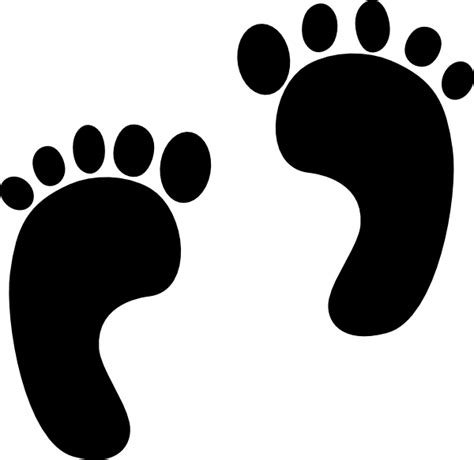 Baby Footprints Pictures - ClipArt Best