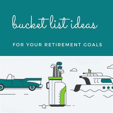 Bucket list ideas for your retirement goals - with free printables ...