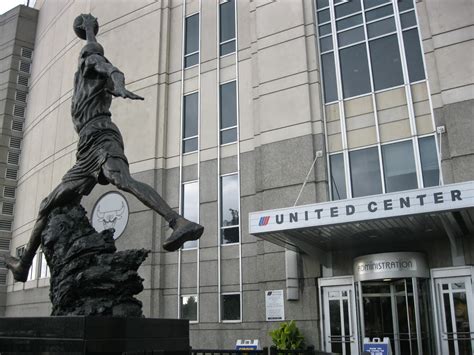 The Spirit Michael Jordan Statue United Center Chicago