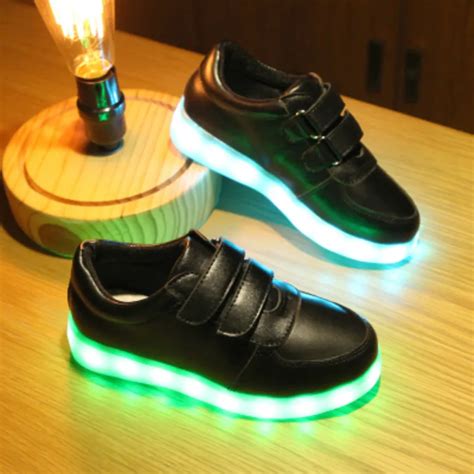 Girl Led Luminous Shoes Children Glowing Sneakers Baby Boys Lights ...