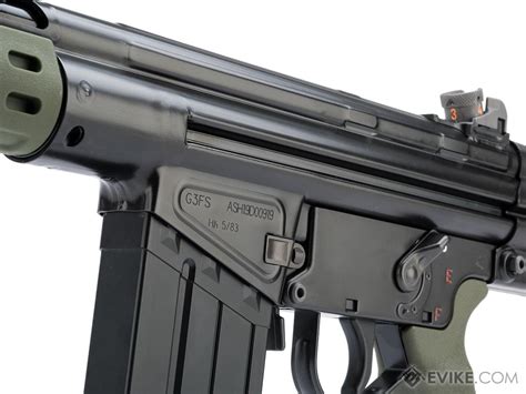 WE-Tech H&K Licensed G3A3 Airsoft GBB Rifle, Airsoft Guns, Gas Blowback Rifles - Evike.com ...