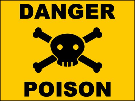 Danger Poison · Free vector graphic on Pixabay