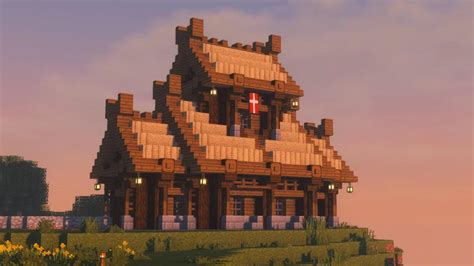 Viking / Nordic inspired house I build recently on a survival server :) : Minecraft in 2020 ...