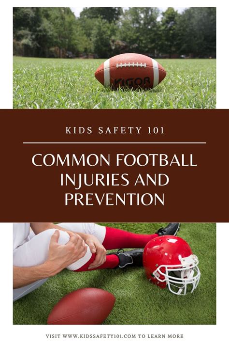 Kids football is so much fun, but do you know the most common football injuries?! See what you ...