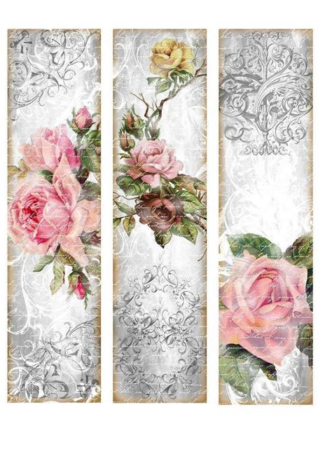 Pin by NilSa on vintage | Decoupage vintage, Decoupage printables, Free printable bookmarks