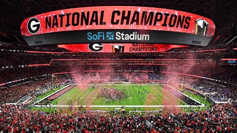 2023 College Football Playoff National Championship at SoFi Stadium ...