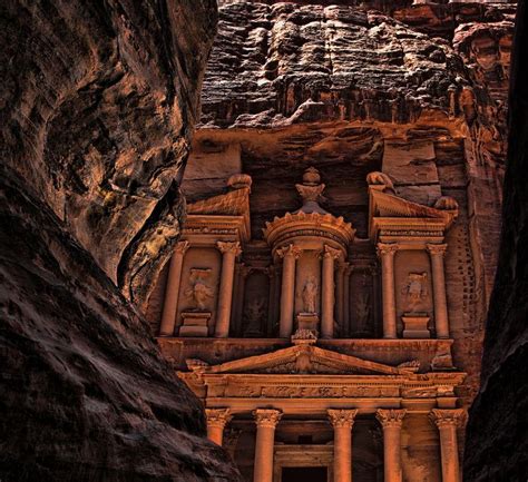 Petra , Al-Khazneh 2 - Al-Khazneh - Wikipedia | City of petra, Ancient ...