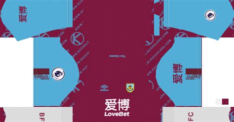 Burnley FC 2019/2020 Kit - Dream League Soccer Kits - Kuchalana