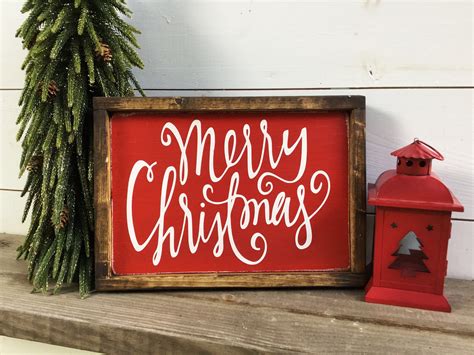 Merry Christmas Sign | Etsy | Christmas signs, Merry christmas sign, Merry christmas