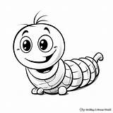 Inchworm Coloring Pages  Free & Printable sketch template