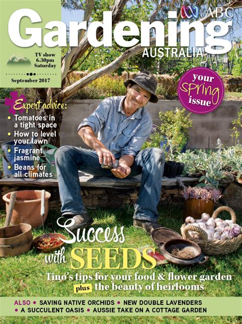 September Cover - ABC Gardening Australia magazine