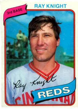 Ray Knight 1980 baseball card - 1980s Baseball