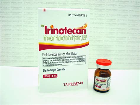 Irinotecan 20mg/ml Injection | Generics | Oncology Product Taj Oncology ...