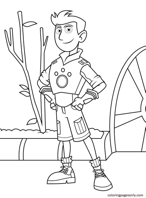 Wild Kratts Shark Coloring Pages To Print