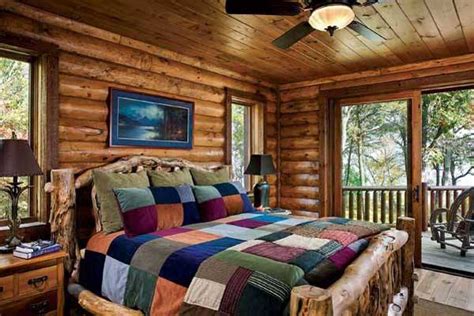 Log Cabin Bedroom Ideas