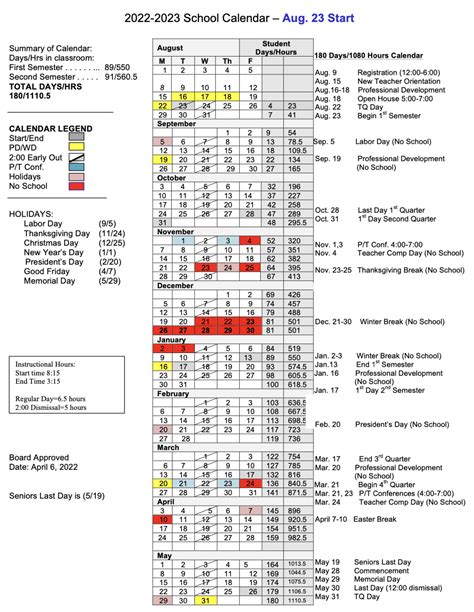 District Calendar - Clayton Ridge Community School District