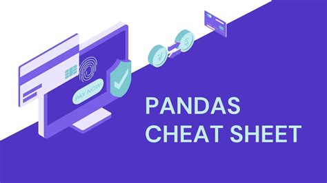 Pandas Commands Cheat Sheet