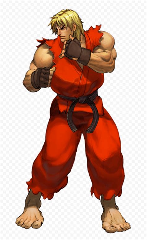 HD Ken Masters Street Fighter Comic PNG | Citypng