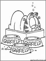 Garfield Coloring Pages  Free Printable Colouring For Kids To sketch template