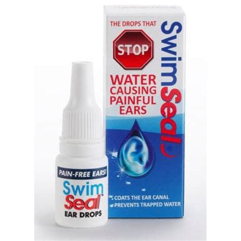 Swimmers Ears (Otitis Externa) : SwimSeal Ear Drops 7.5ml ...