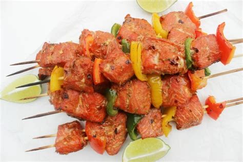 Grilled Salmon Skewers – Afropolitan Mom