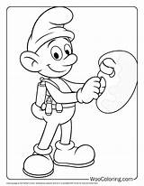 100  Smurf coloring Pages Free PDF To Print Woo Coloring sketch template