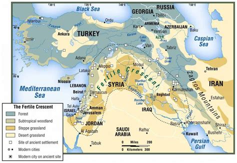 Blank Map Of The Fertile Crescent