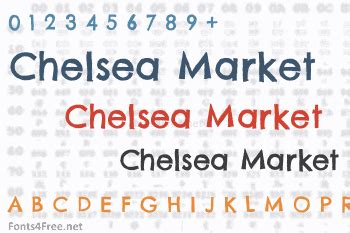 Chelsea Market Font Download - Fonts4Free